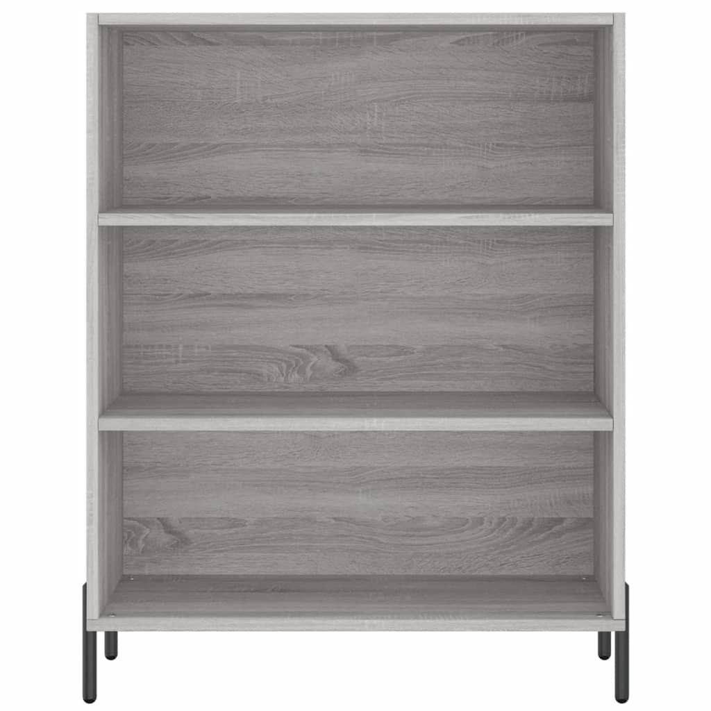 vidaXL Highboard Grey Sonoma 69.5x34x180 cm Engineered Wood