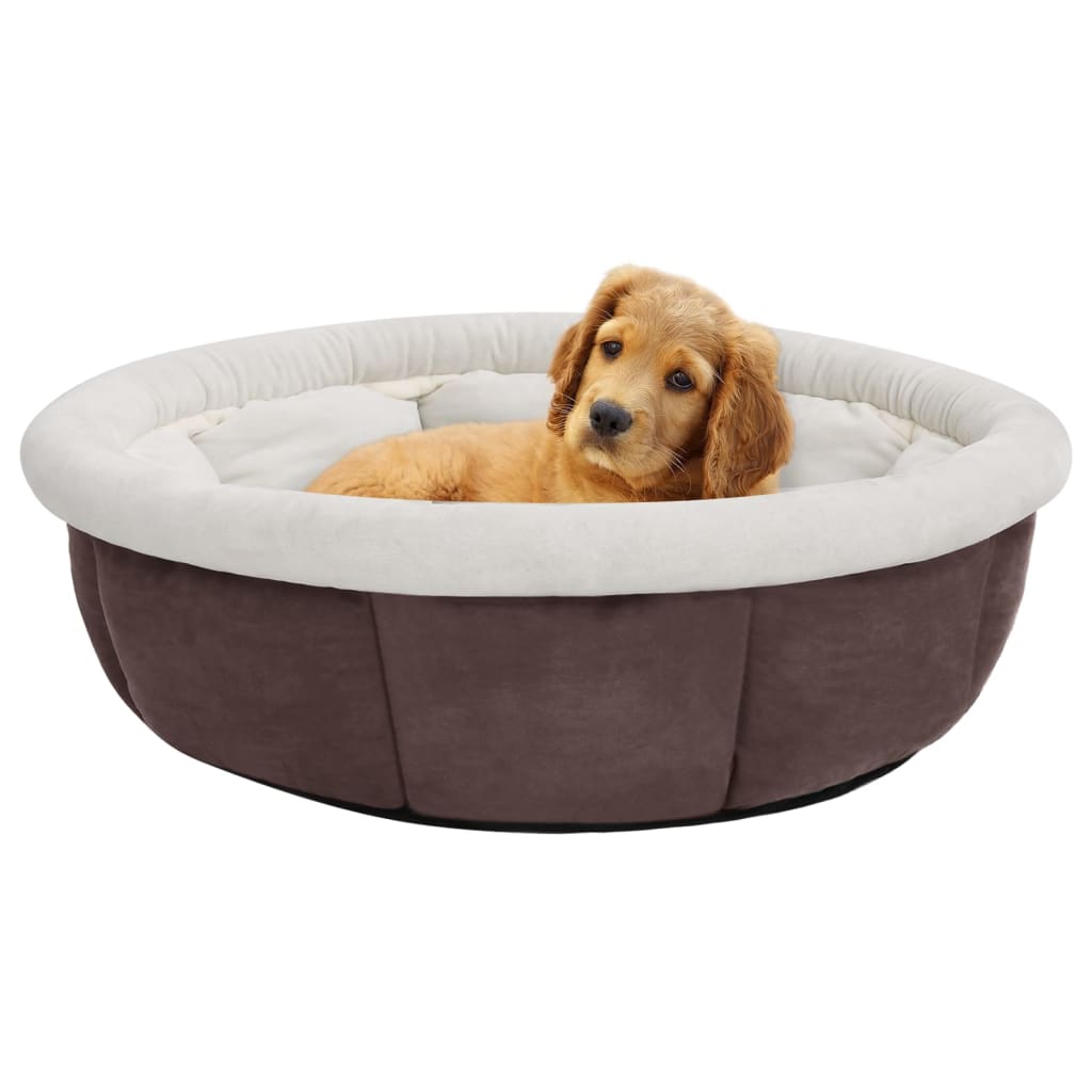 vidaXL Dog Bed 70x70x26 cm Brown
