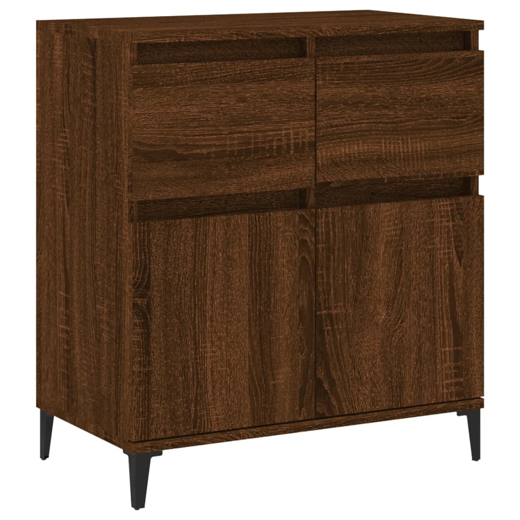 vidaXL Sideboard Brown Oak 60x35x70 cm Engineered Wood