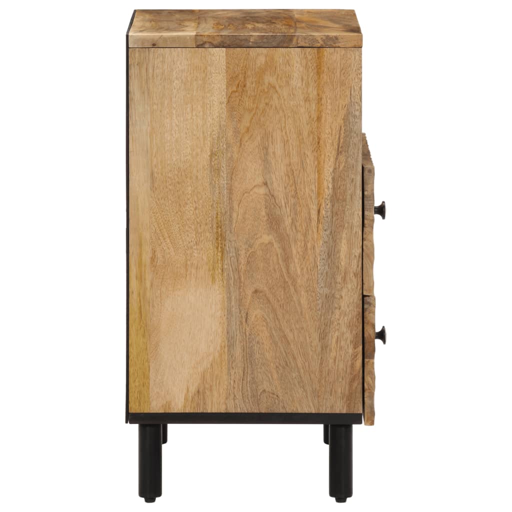 vidaXL Bedside Cabinet 50x33x60 cm Solid Wood Mango