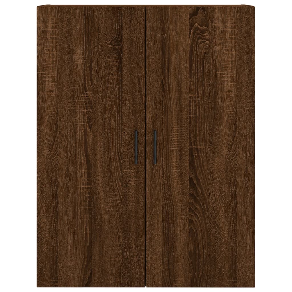 vidaXL Highboard Brown Oak 69.5x34x180 cm Engineered Wood