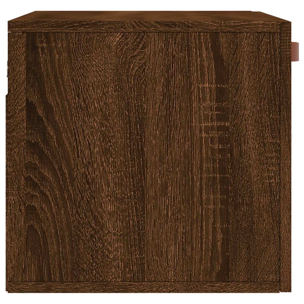 vidaXL Wall Cabinet Brown Oak 60x36.5x35 cm Engineered Wood