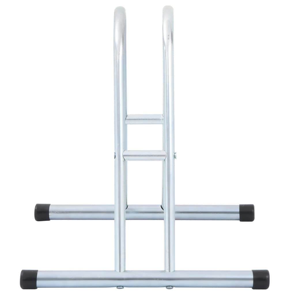 vidaXL Bicycle Stand for 1 Bike Floor Freestanding Galvanised Steel