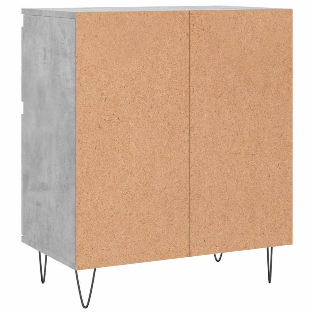 vidaXL Sideboard Concrete Grey 60x35x70 cm Engineered Wood