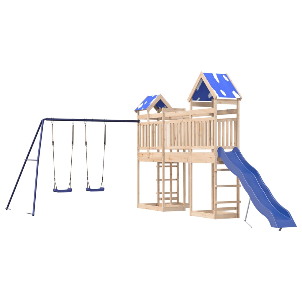 vidaXL Outdoor Playset Solid Wood Pine