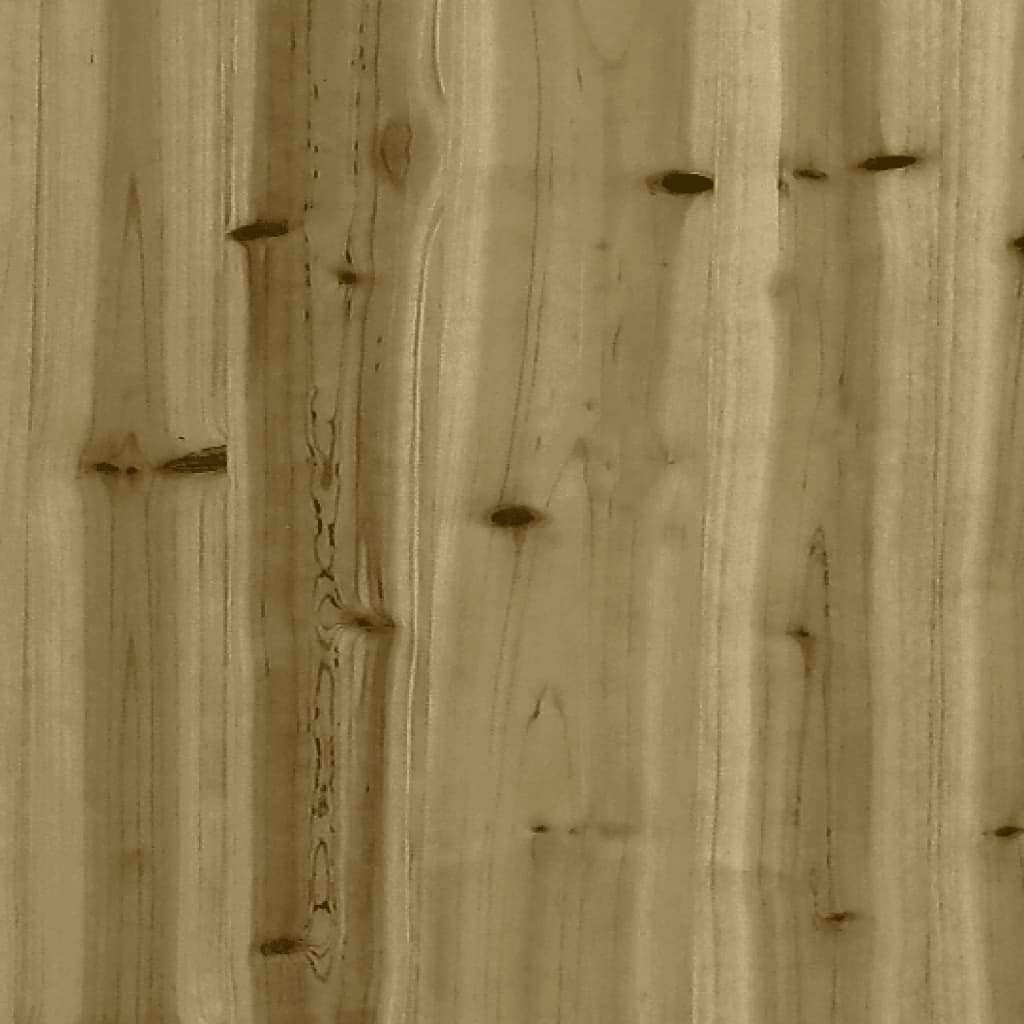 vidaXL Garden Footstool Impregnated Wood Pine