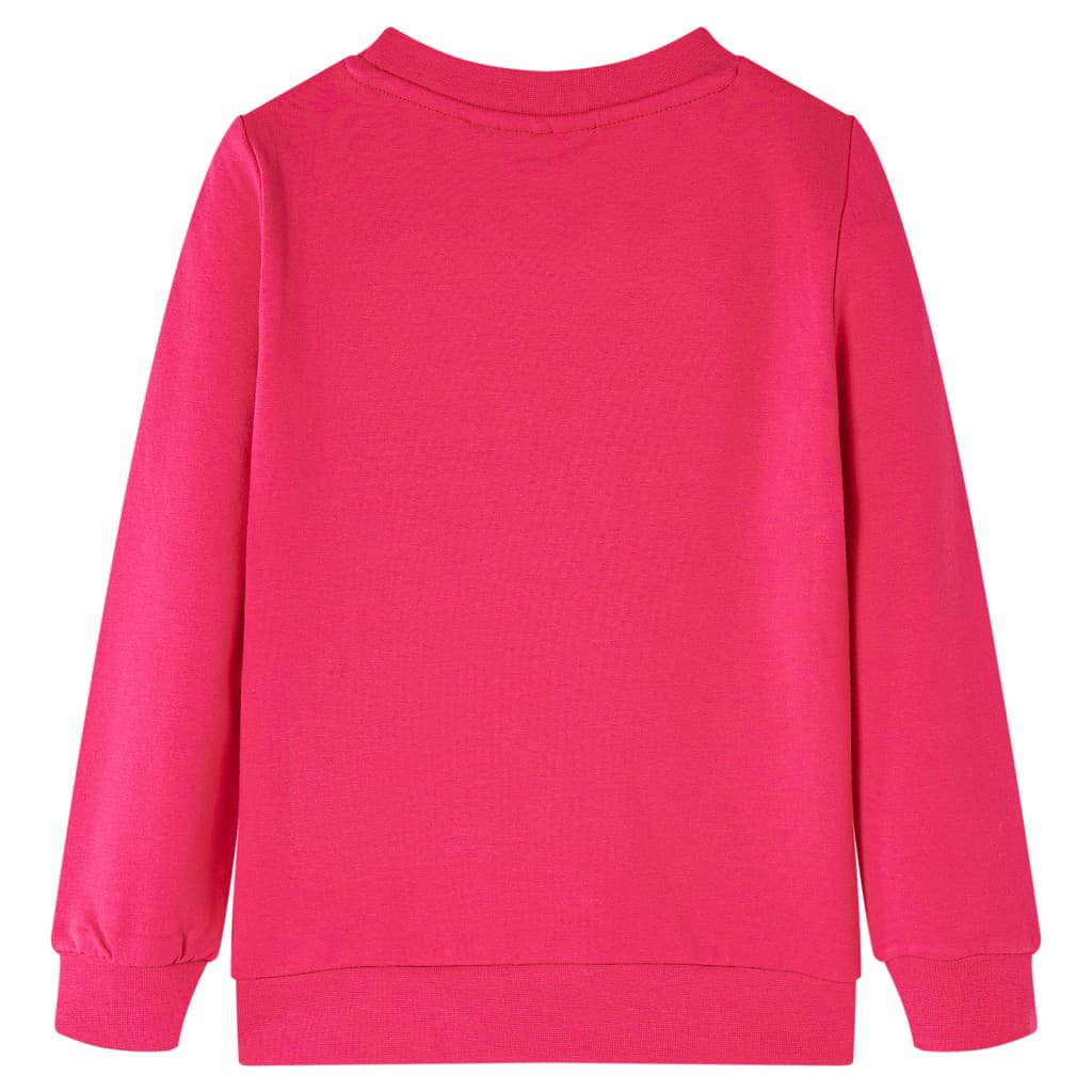 Kids' Sweatshirt Bright Rose 140