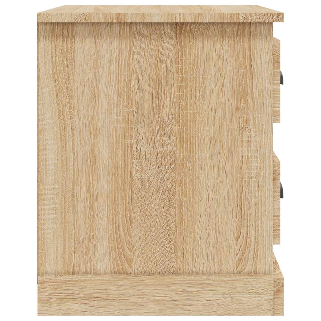 vidaXL Bedside Cabinet Sonoma Oak 39x39x47.5 cm Engineered Wood