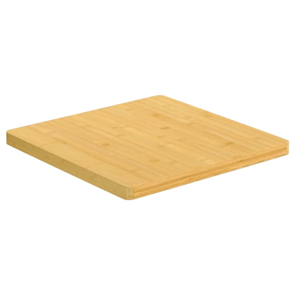 vidaXL Table Top 50x50x2.5 cm Bamboo