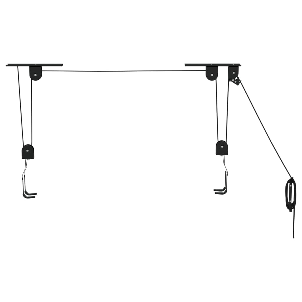 vidaXL Bike Hoists with Ceiling Mount 2 pcs 20 kg