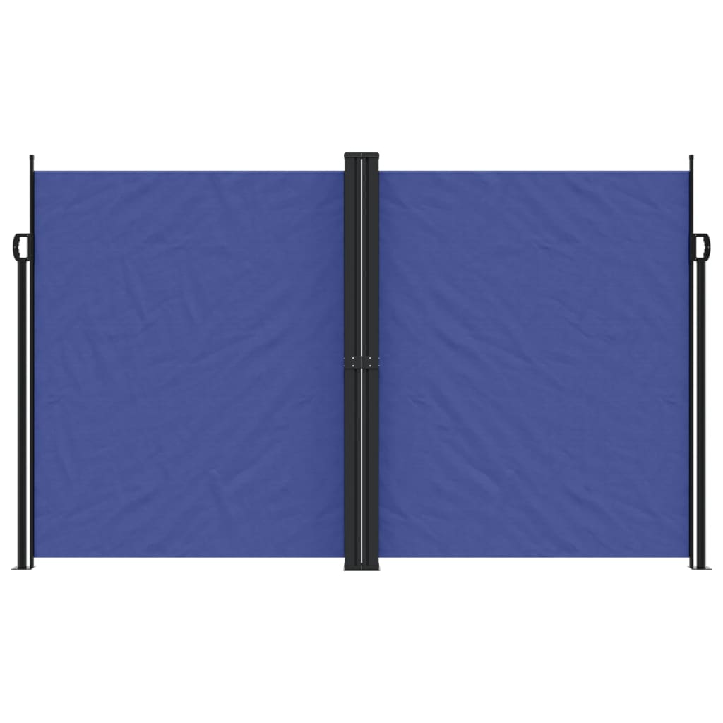 vidaXL Retractable Side Awning Blue 200x1200 cm