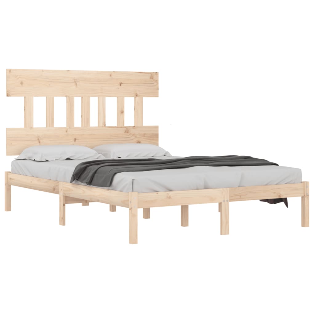 vidaXL Bed Frame without Mattress 160x200 cm Solid Wood