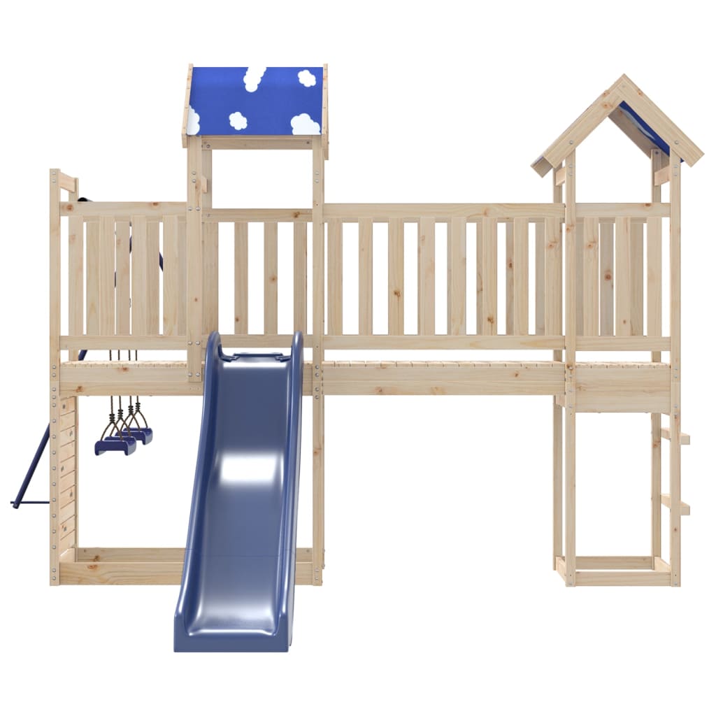 vidaXL Outdoor Playset Solid Wood Pine