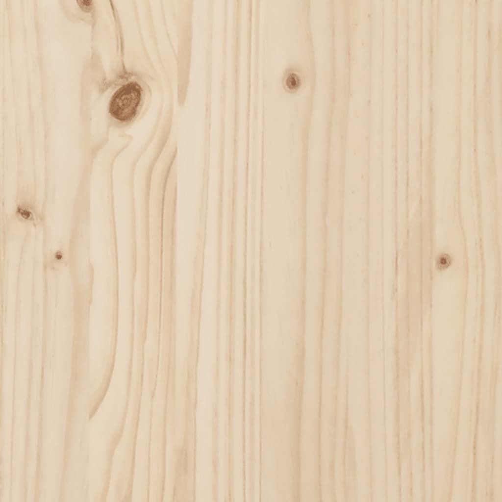 vidaXL Kids Bed Frame 90x200 cm Solid Wood Pine