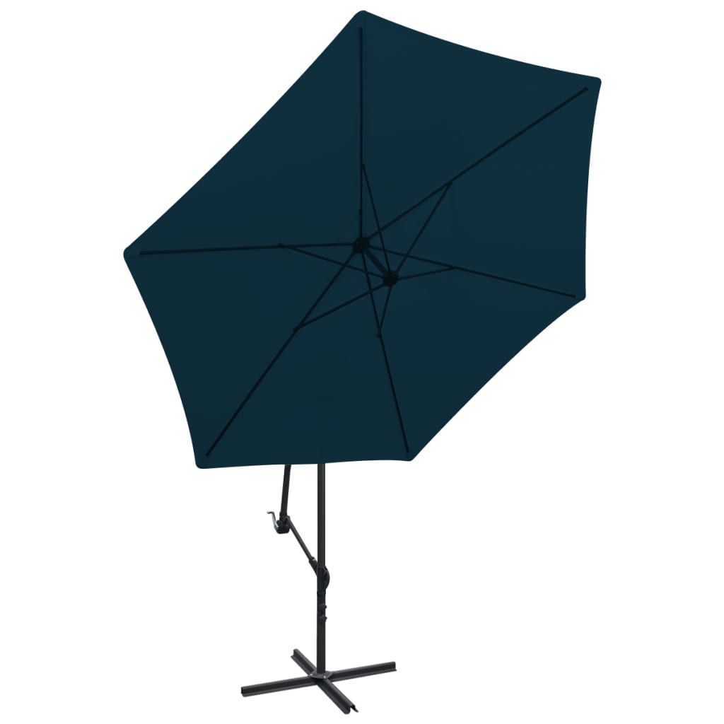 vidaXL Cantilever Garden Parasol 3 m Blue