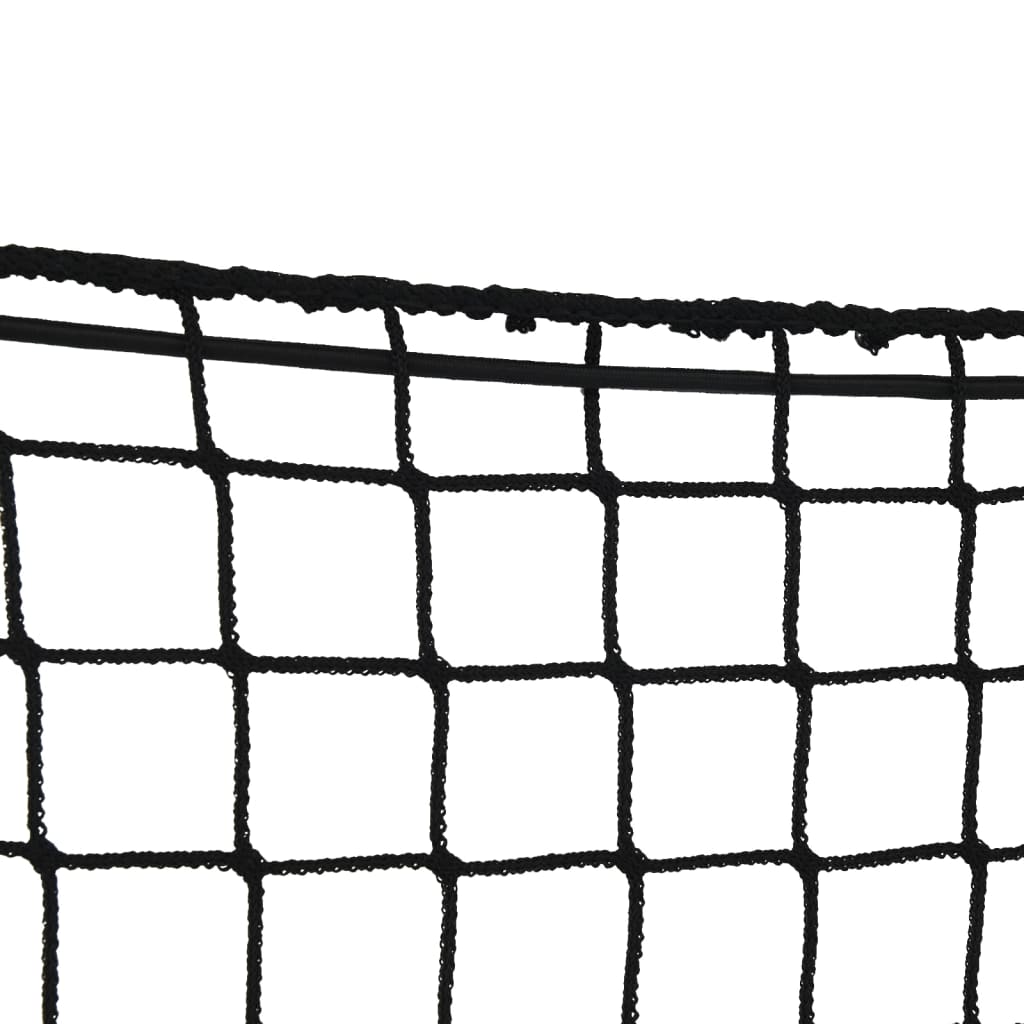 vidaXL Trailer Net with Elastic Rope Black 2.1x1.25 m PP