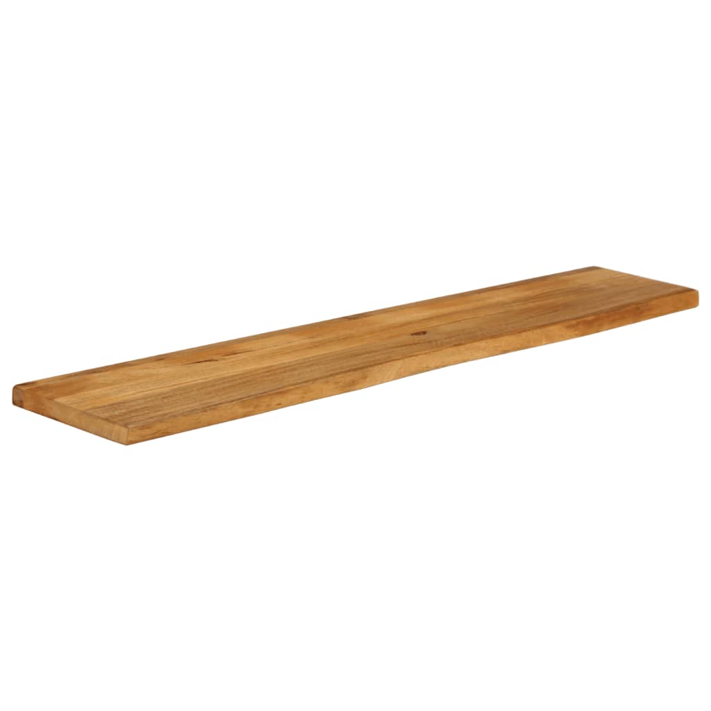 vidaXL Table Top Live Edge 140x30x2.5 cm Solid Wood Mango