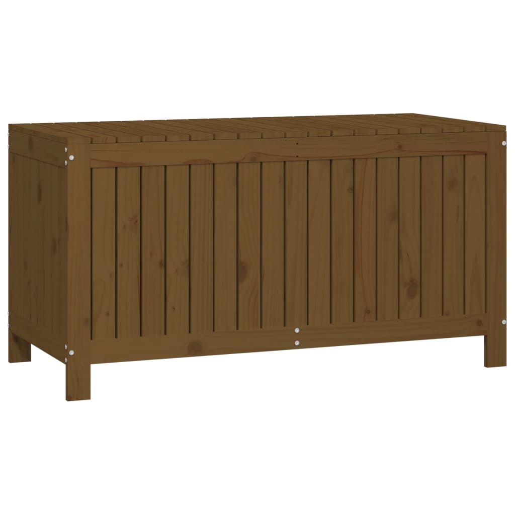 vidaXL Garden Storage Box Honey Brown 121x55x64 cm Solid Wood Pine