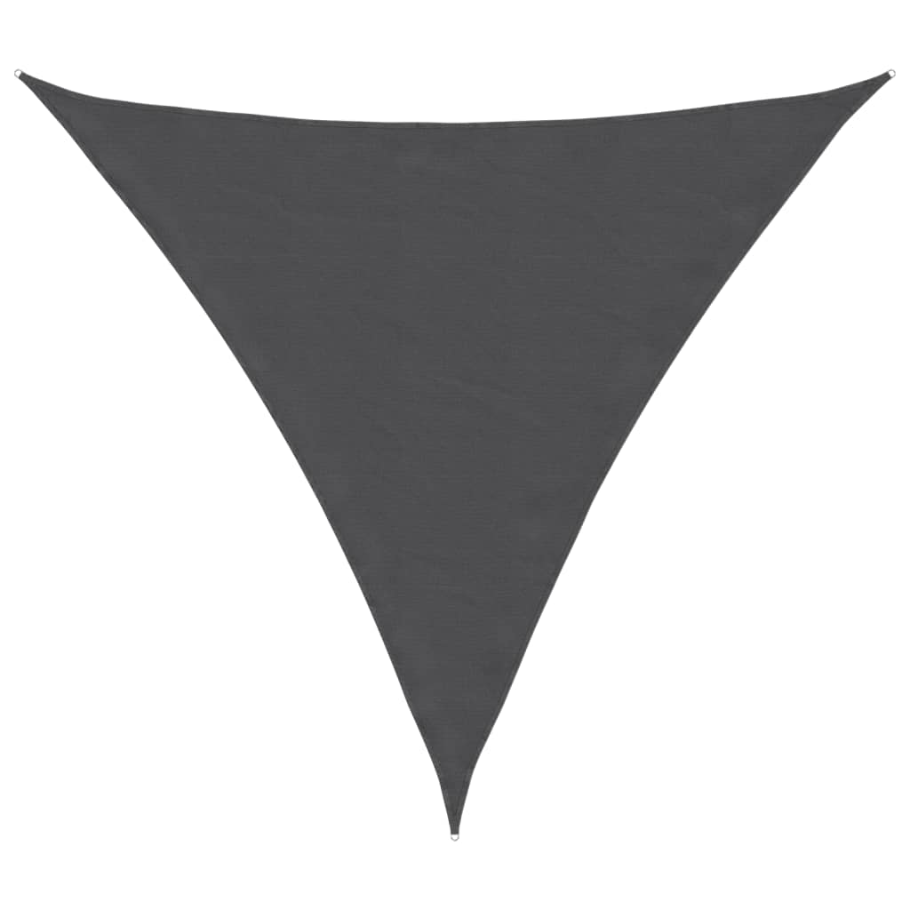 vidaXL Sun Shade Sail Anthracite 2x2x2 m 100% Polyester Oxford