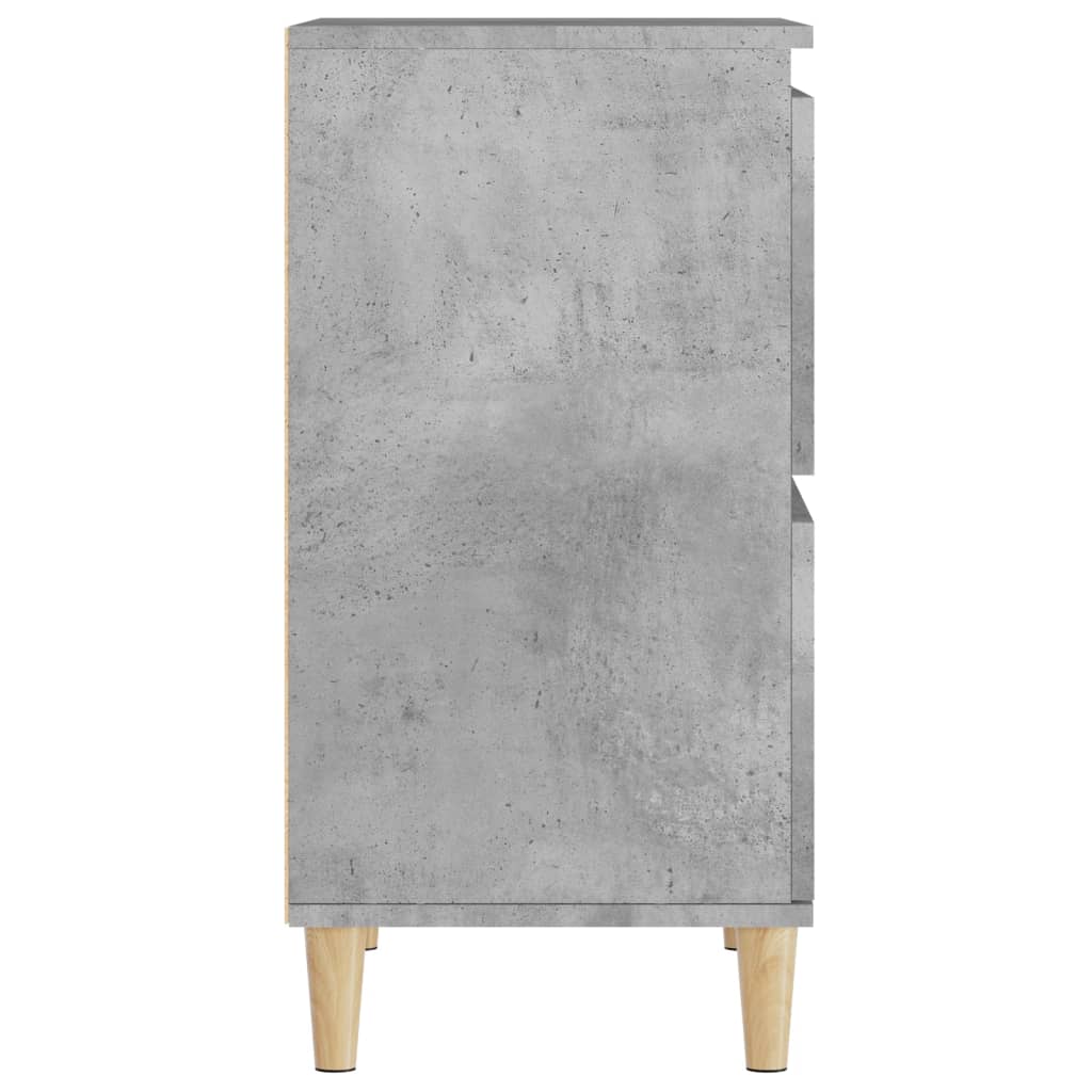 vidaXL Sideboard Concrete Grey 60x35x70 cm Engineered Wood