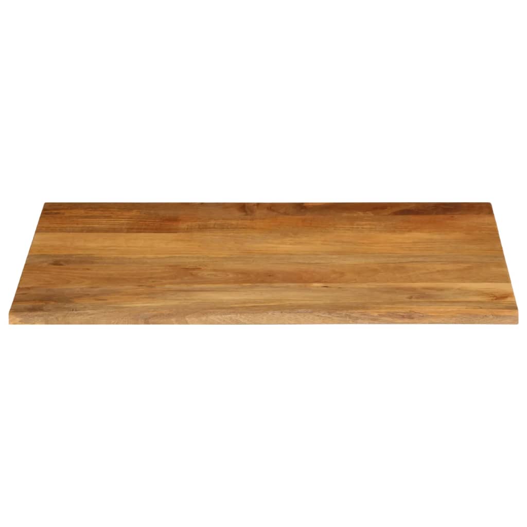 vidaXL Table Top Live Edge 90x80x3.8 cm Solid Wood Mango