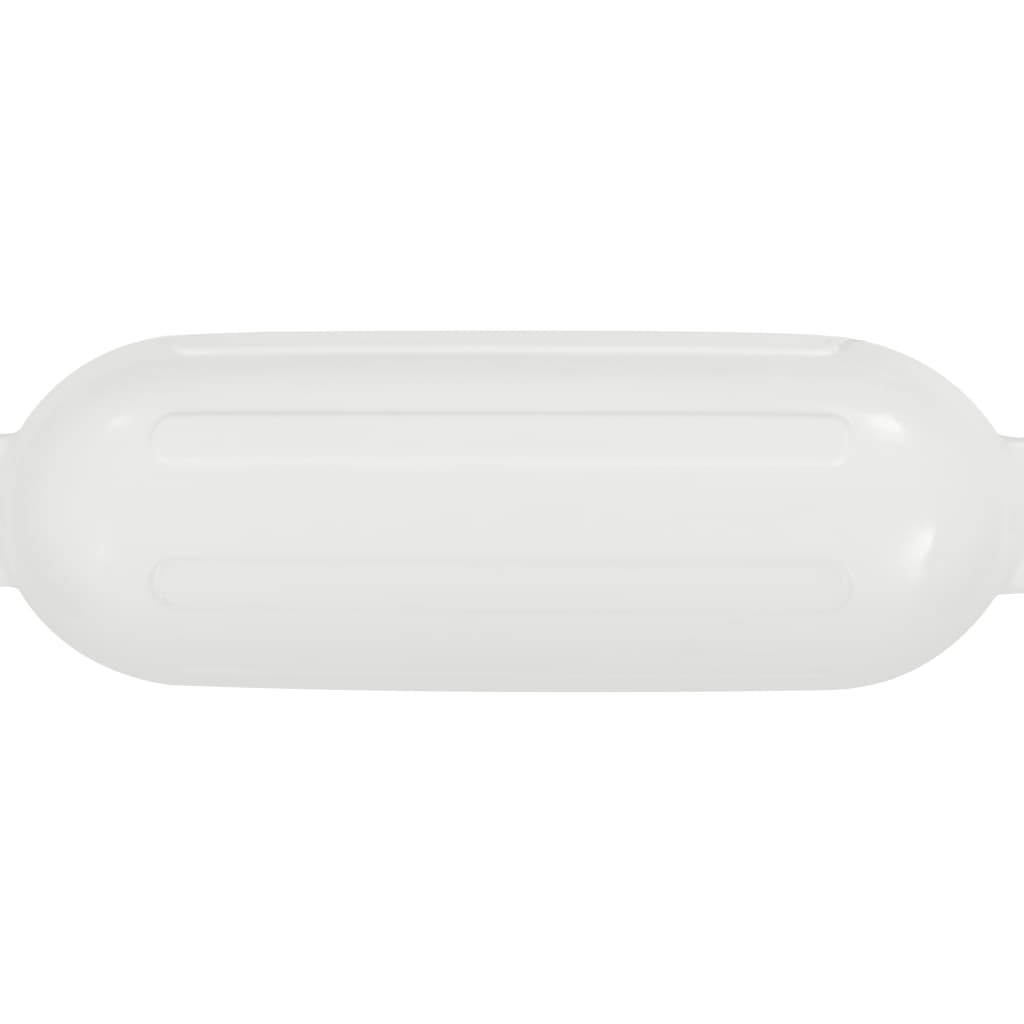 vidaXL Boat Bumper 4 pcs White 41x11.5 cm PVC