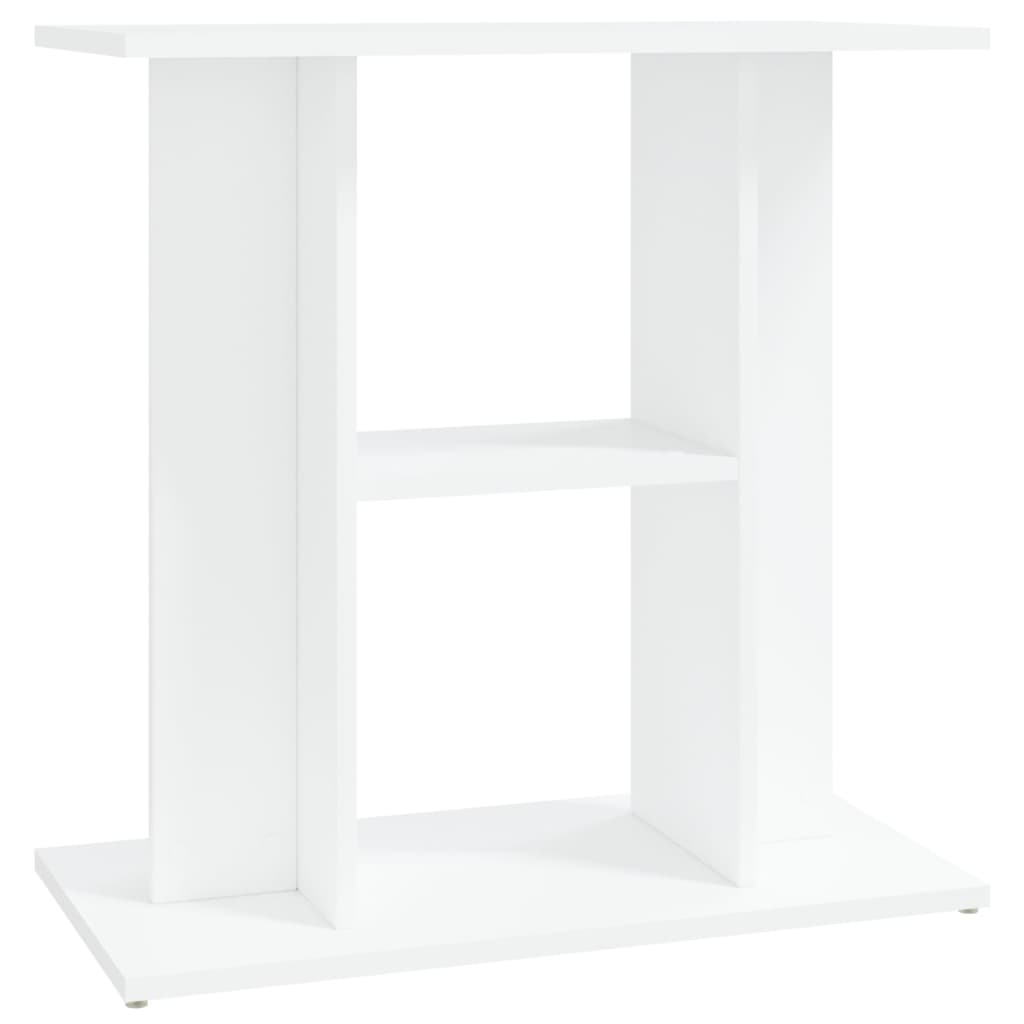 vidaXL Aquarium Stand White 60x30x60 cm Engineered Wood