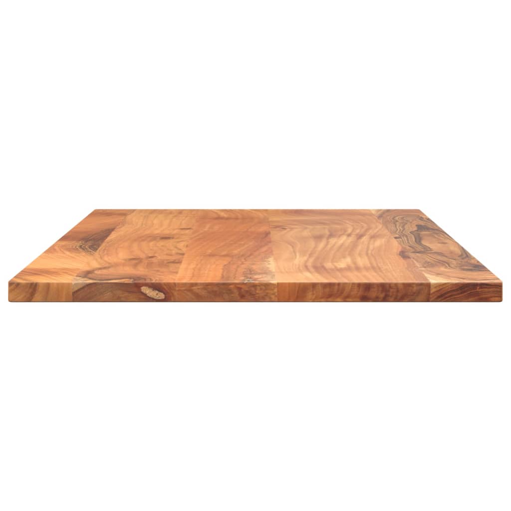 vidaXL Table Top 70x60x3.8 cm Rectangular Solid Wood Acacia