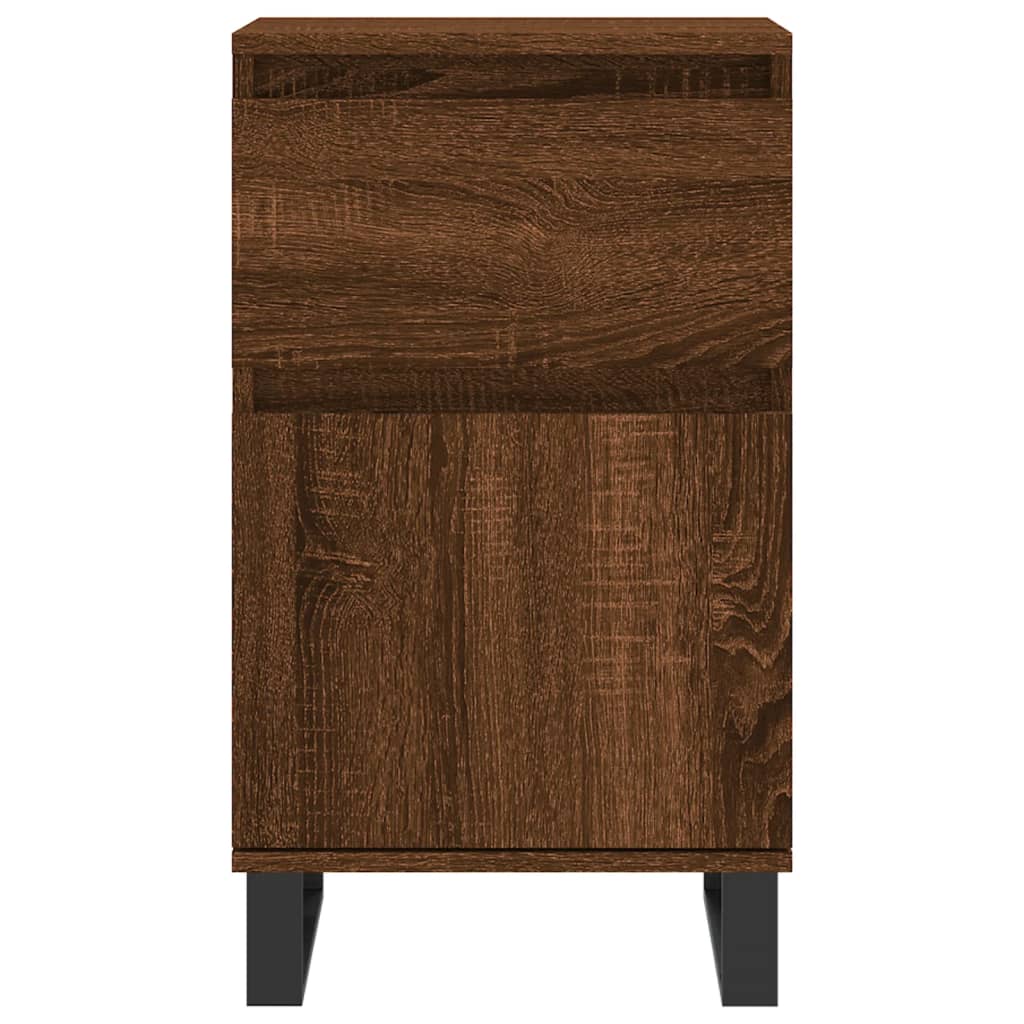 vidaXL Sideboard Brown Oak 40x35x70 cm Engineered Wood