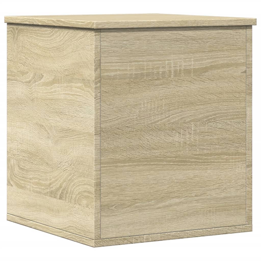 vidaXL Storage Box Sonoma Oak 40x42x46 cm Engineered Wood