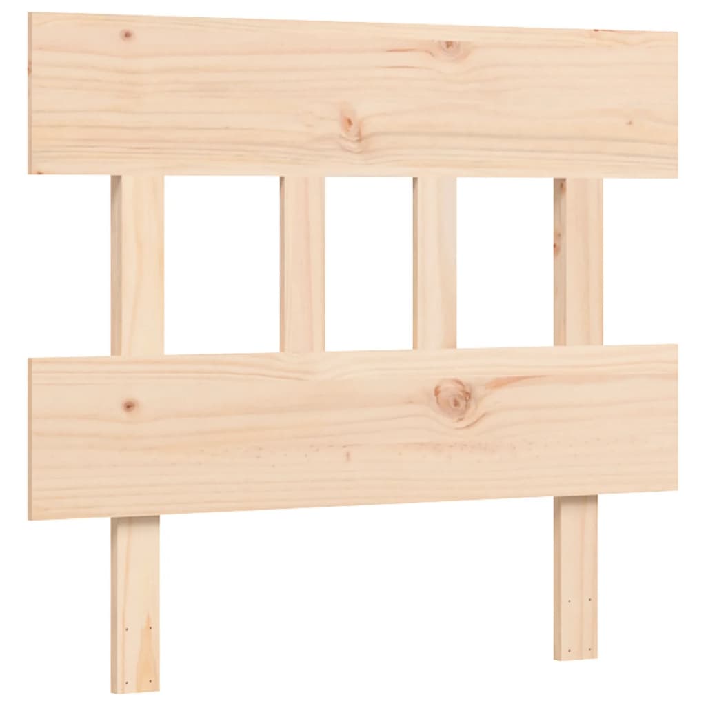 vidaXL Bed Frame without Mattress 100x200 cm Solid Wood Pine