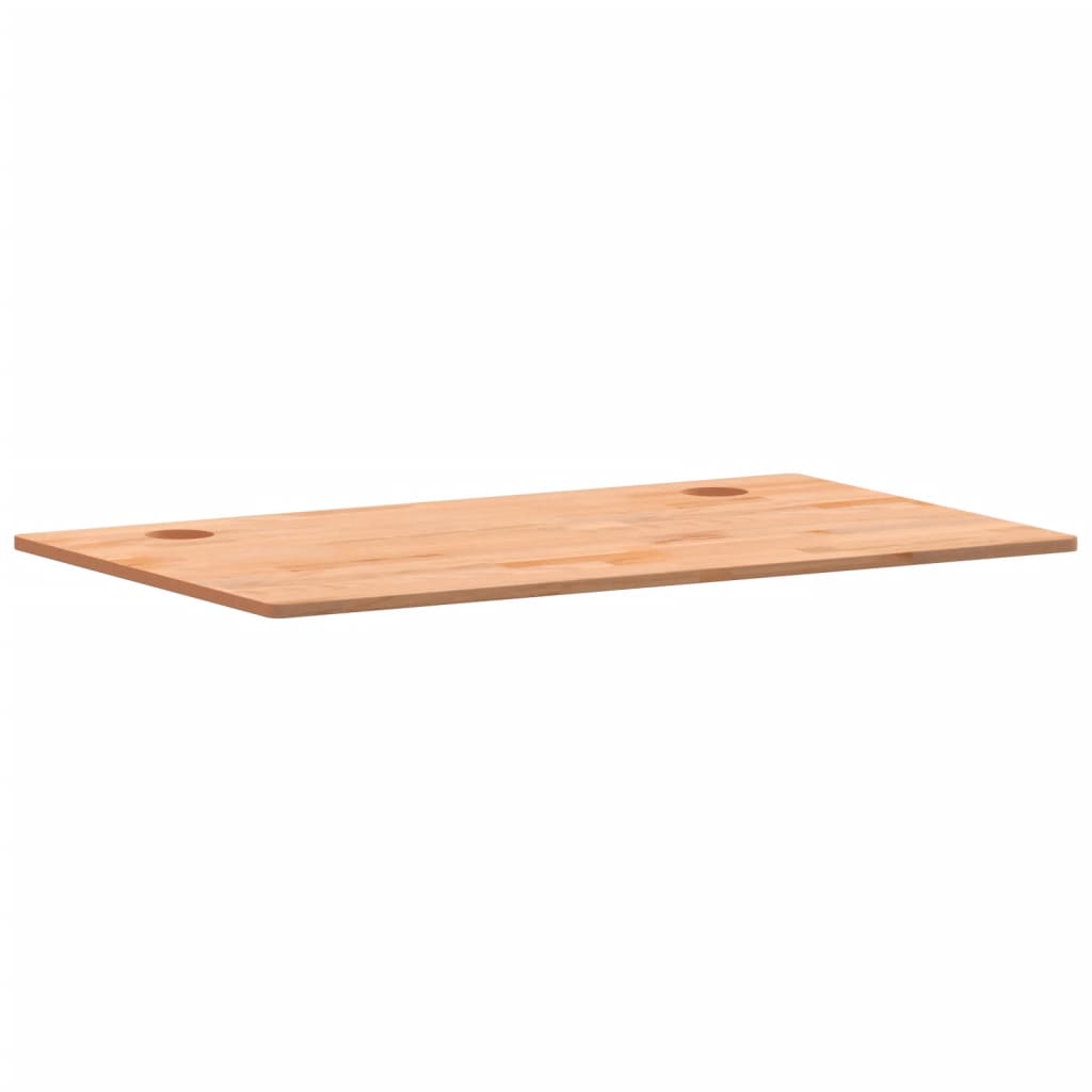 vidaXL Desk Top 100x60x1.5 cm Solid Wood Beech