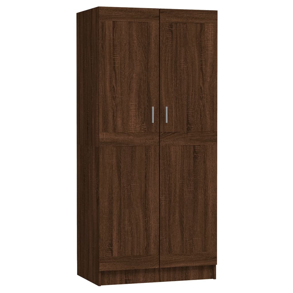 vidaXL Wardrobe Brown Oak 82.5x51.5x180 cm Engineered Wood