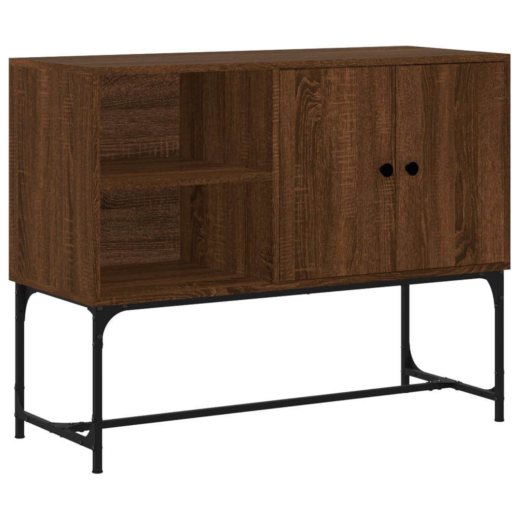 vidaXL Sideboard Brown Oak 100x40x79.5 cm Engineered Wood