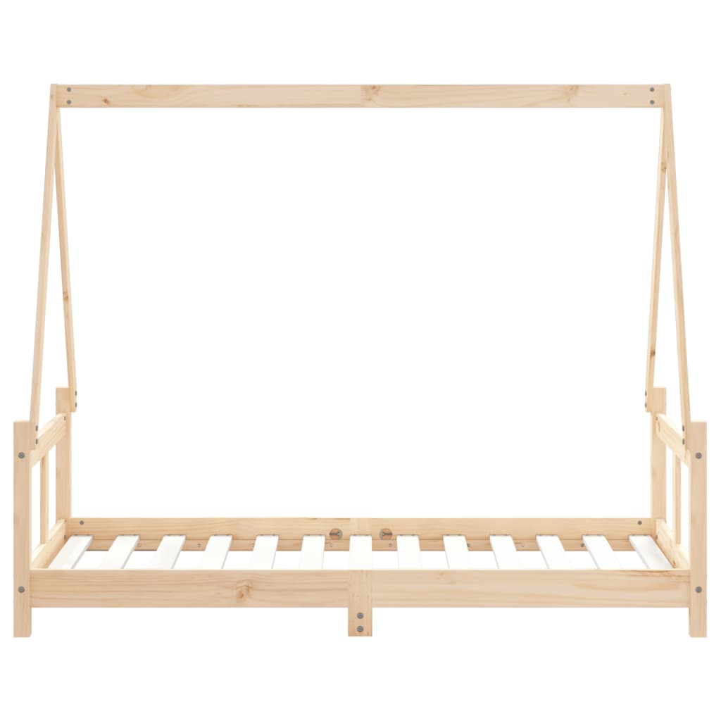 vidaXL Kids Bed Frame 80x160 cm Solid Wood Pine