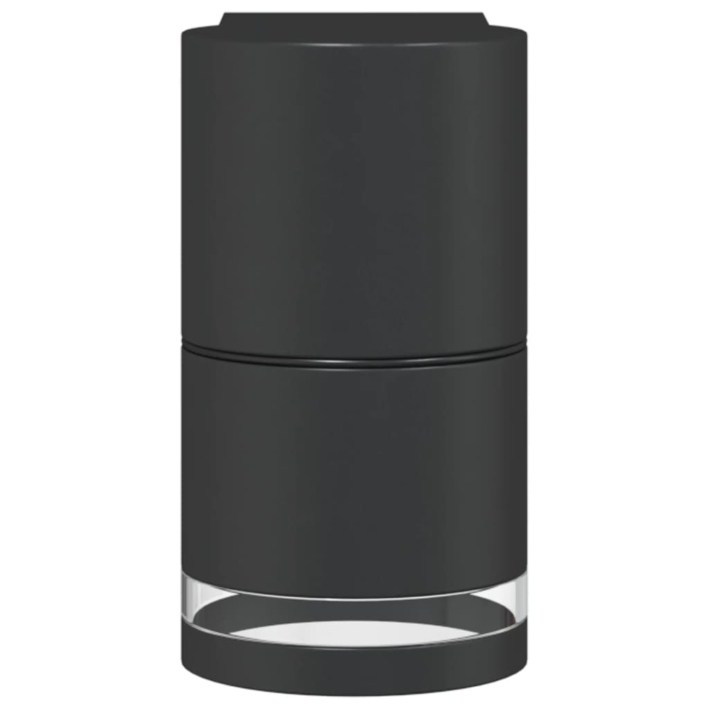 vidaXL Outdoor Wall Light Black Die-cast Aluminium