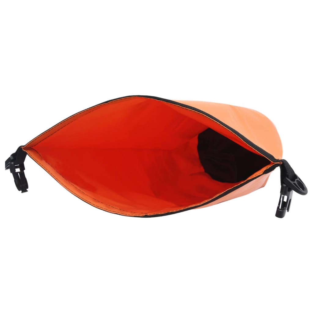 vidaXL Dry Bag with Zipper Orange 30 L PVC