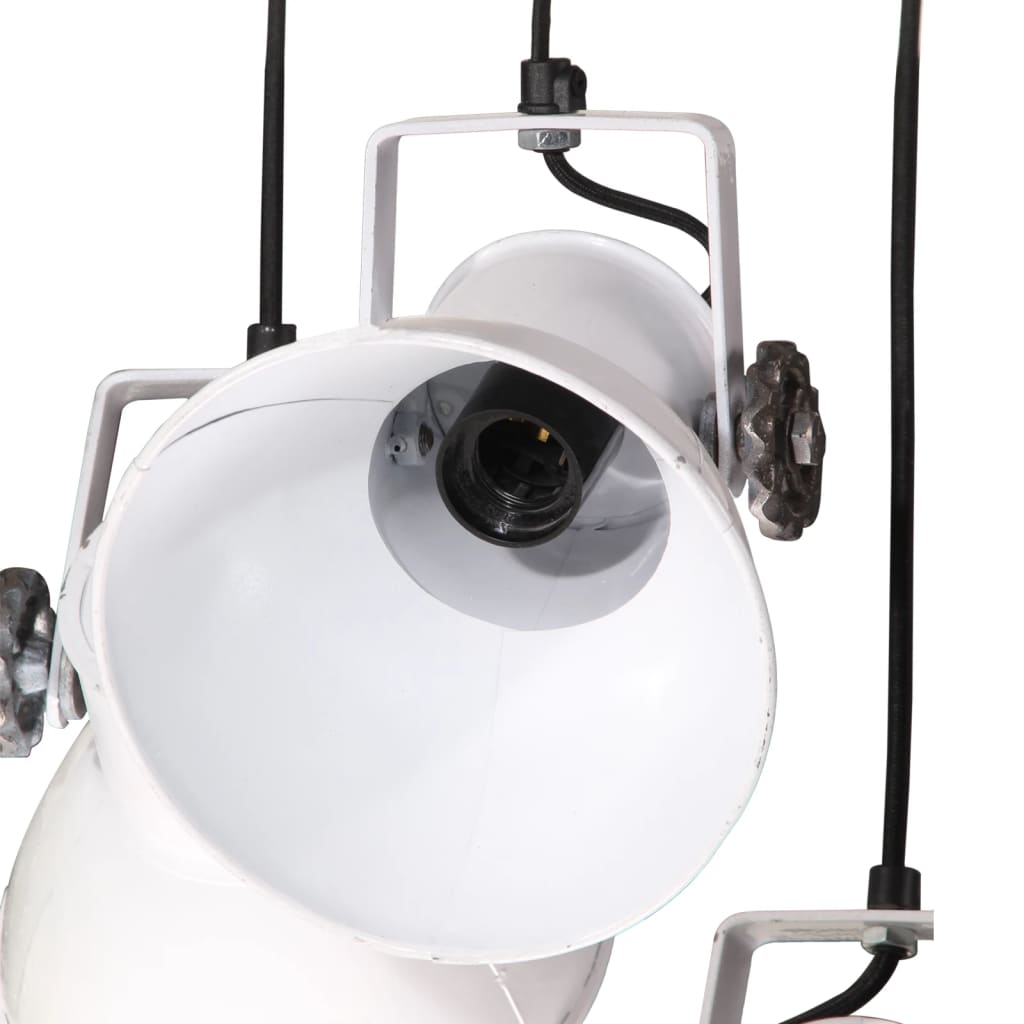 vidaXL Hanging Lamp 25 W White 30x30x100 cm E27