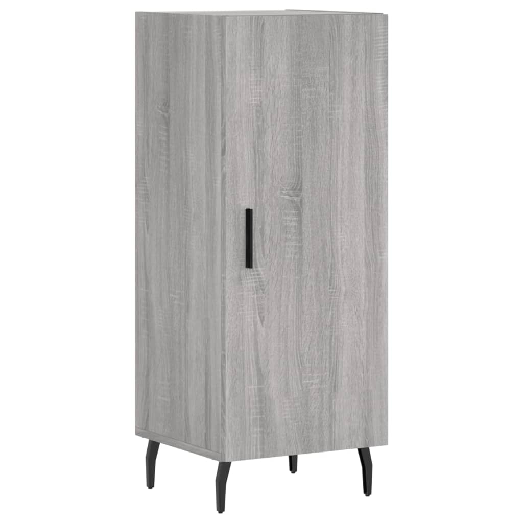 vidaXL Highboard Grey Sonoma 34.5x34x180 cm Engineered Wood