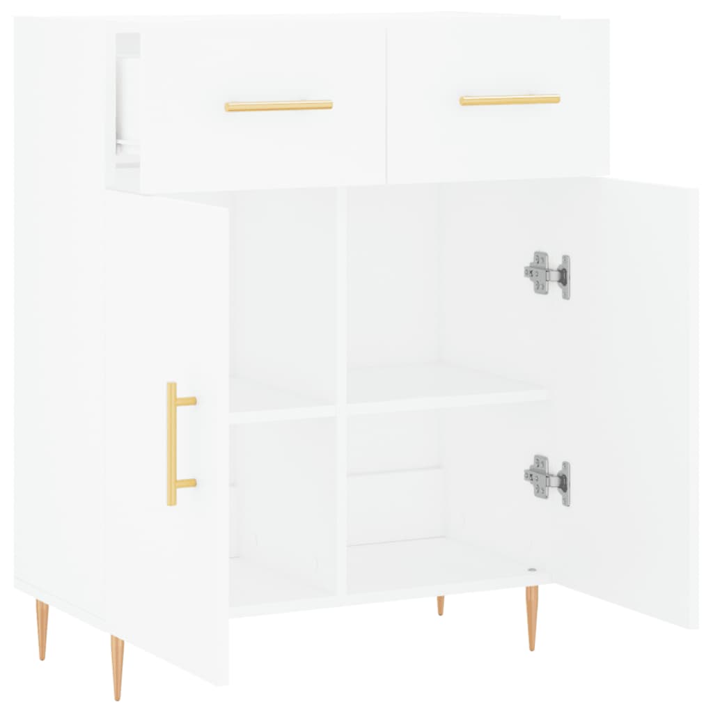 vidaXL Sideboard White 69.5x34x90 cm Engineered Wood