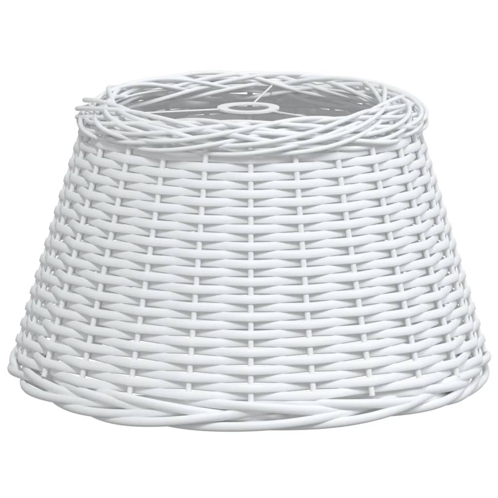 vidaXL Ceiling Lamp Shade White Ø50x30 cm Wicker