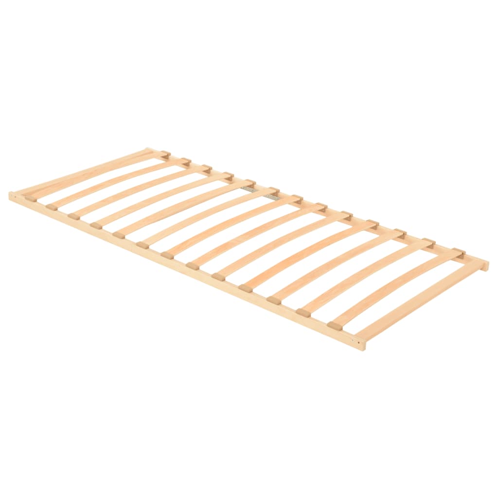 vidaXL Slatted Bed without Mattress Base with 13 Slats 90x200 cm