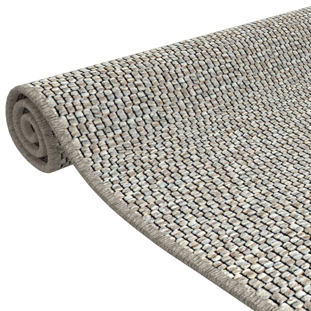 vidaXL Carpet Runner Sisal Look Taupe 80x150 cm