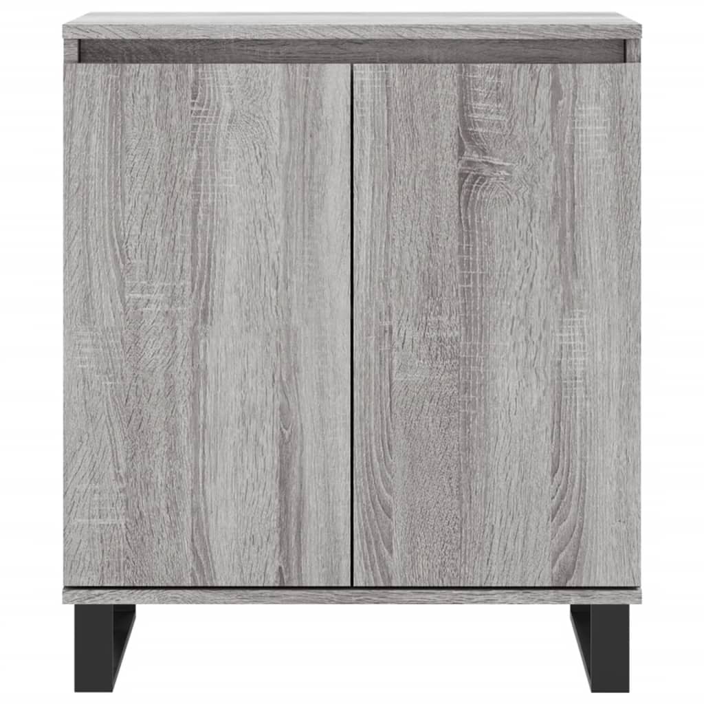 vidaXL Sideboard Grey Sonoma 60x35x70 cm Engineered Wood