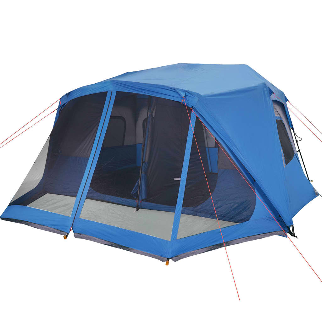 vidaXL Family Tent 10-Person Blue Quick Release Waterproof