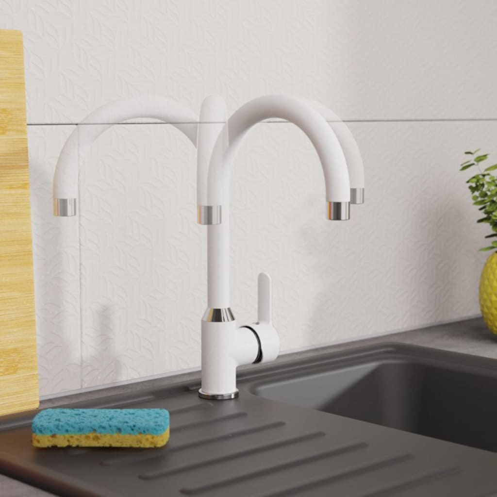 EISL Kitchen Mixer Tap DIZIANI White-chrome