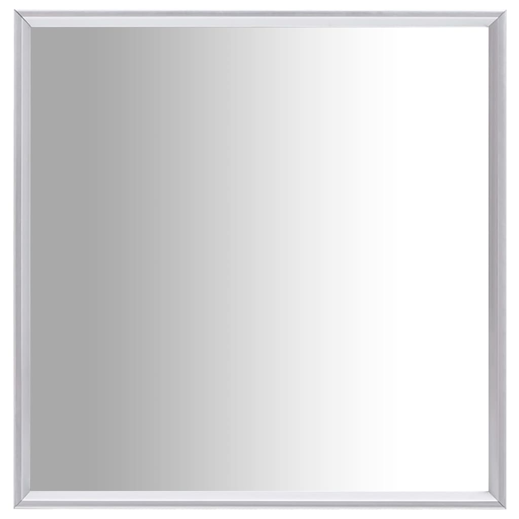 vidaXL Mirror Silver 40x40 cm