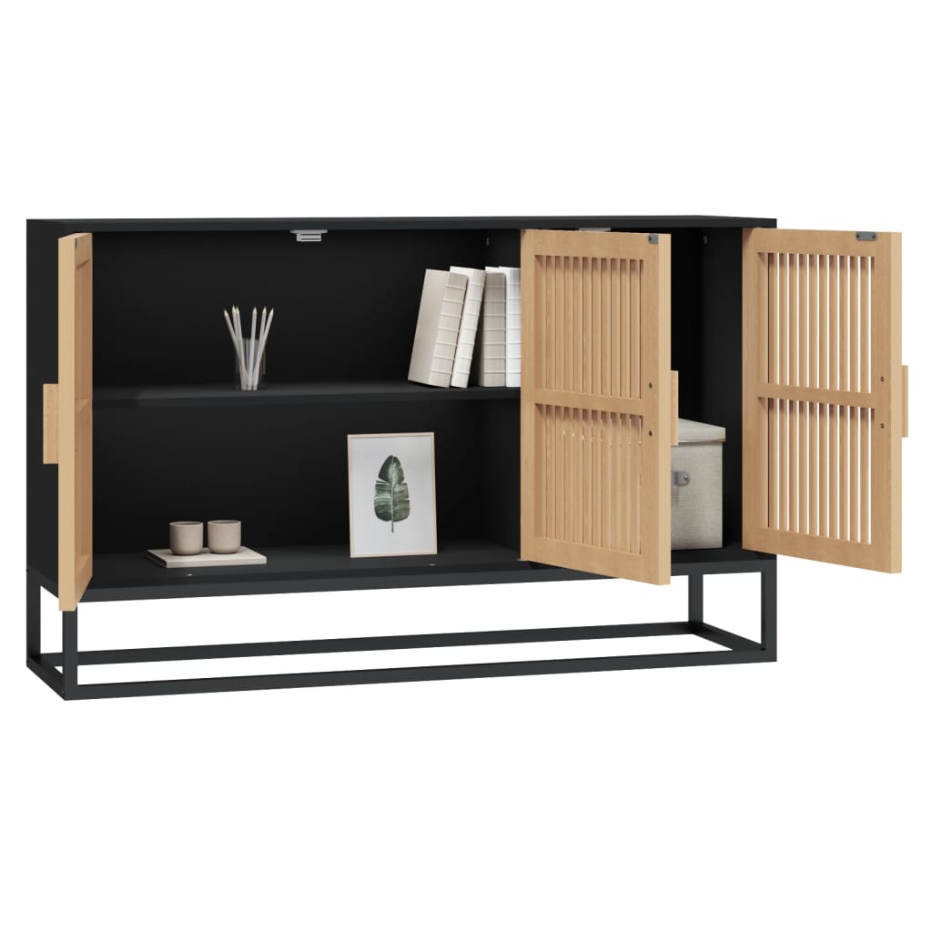 vidaXL Sideboard Black 105x30x65 cm Engineered Wood