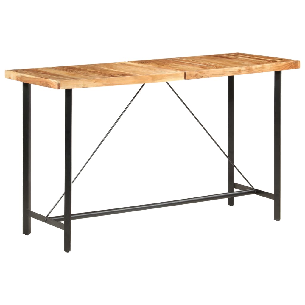 vidaXL Bar Table 180x70x107 cm Solid Sheesham Wood