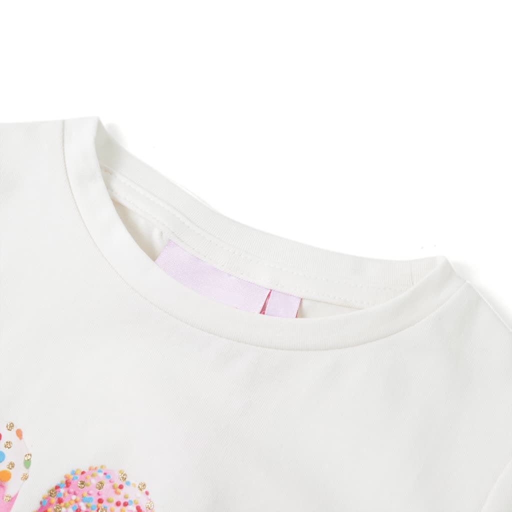 Kids' T-shirt Ecru 116